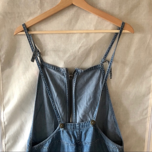 Free People Chambray Jumpsuit - Picture 5 of 7
